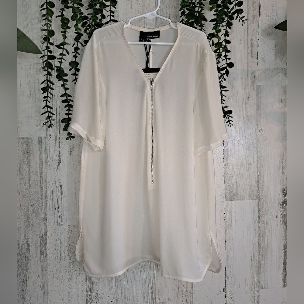 The Kooples Silk Georgette Blouse